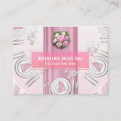 Bankettsaal Catering Visitenkarte (Vorderseite)