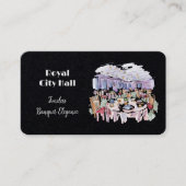 Bankettsaal Premium Business Card Visitenkarte (Vorderseite)