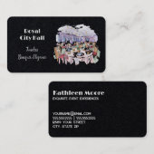 Bankettsaal Premium Business Card Visitenkarte (Vorne/Hinten)