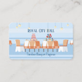 Bankettsaal Visitenkarte (Vorderseite)