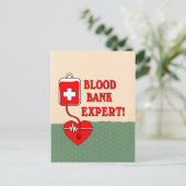 BANKEXPERTE POSTKARTE (Stehend Vorderseite)