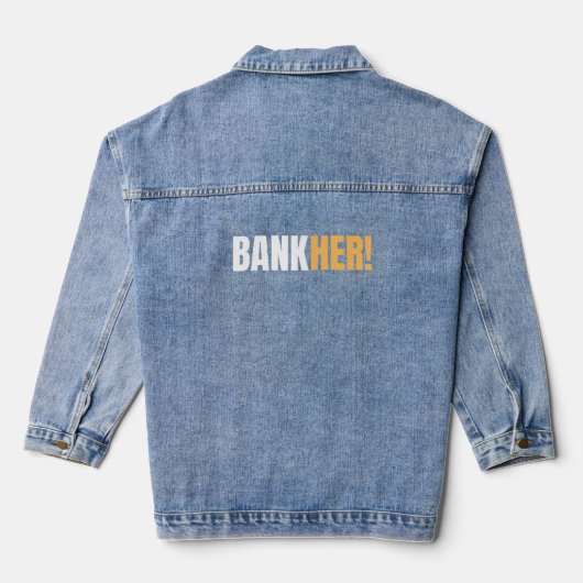 BANKHER! JEANSJACKE (Rückseite)