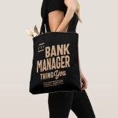 Bankmanager Funny Job Beruf Tasche (Von Nahem)