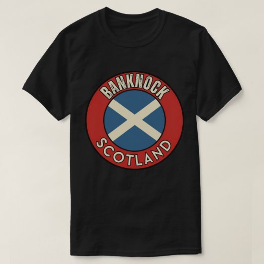 Banknock, Schottland T-Shirt (Design vorne)