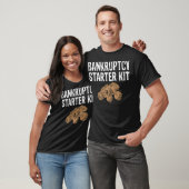 Bankruptstarter Kit hebt Monster Yoga-Fitness auf T-Shirt (Unisex)