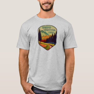 Banks-Vernonia Wanderweg Oregon Farben T-Shirt