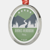 Banks-Vernonia-Weg Ornament Aus Metall (Links)