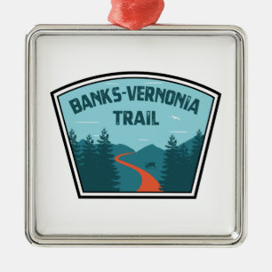 Banks-Vernonia-Weg Ornament Aus Metall