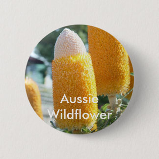 Banksia "goldene Kerzenständer " Button