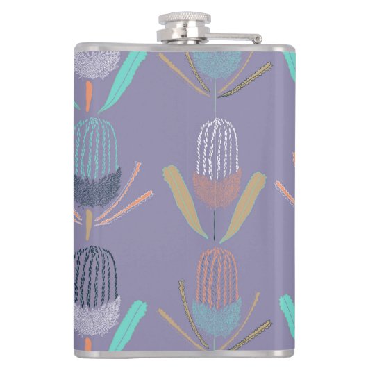 Banksia Lilac Flachmann (Rückseite)