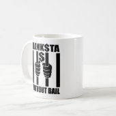 Banksta$ ohne Kaution Kaffeetasse (Vorderseite Links)