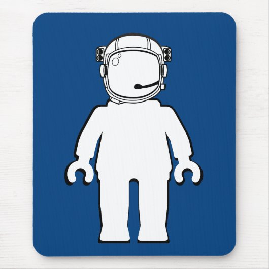 Banksy Art-Astronaut Minifig Mousepad (Vorne)