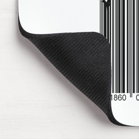 Banksy Art-Barcode-Baumillustration Mousepad (Ecke)