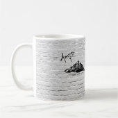Banksy Art Graffiti-Tasse Kaffeetasse (Links)