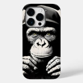 Banksy DJ Monkey Gorilla Case-Mate iPhone Hülle (Rückseite)