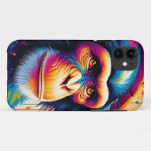 Banksy DJ Monkey Gorilla Case-Mate iPhone Hülle (Rückseite (Horizontal))