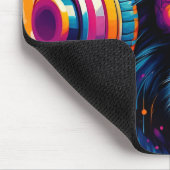 Banksy DJ Monkey Gorilla Mousepad (Ecke)