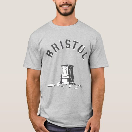 Banksy in Shirt Bristol (Vorderseite)