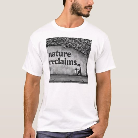 Banksy Nature T-Shirt (Vorderseite)