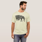 Banksy Zebra T-Shirt (Vorne ganz)