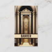 Bankvorrat Visitenkarte (Vorderseite)