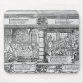 Bankwesen-Szene Mousepad (Vorne)