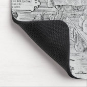 Bankwesen-Szene Mousepad (Ecke)