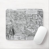 Bankwesen-Szene Mousepad (Mit Mouse)