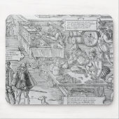 Bankwesen-Szene Mousepad (Vorne)