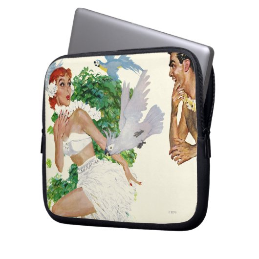 Bann der Inseln Laptopschutzhülle (Vorderseite Links)