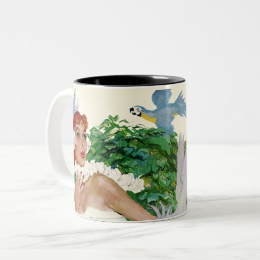 Bann der Inseln Zweifarbige Tasse (Vorderseite Links)