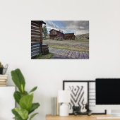 Bannack Ghost Town Mainstreet 2 - Montana Poster (Heimbüro)