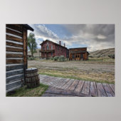 Bannack Ghost Town Mainstreet 2 - Montana Poster (Vorne)