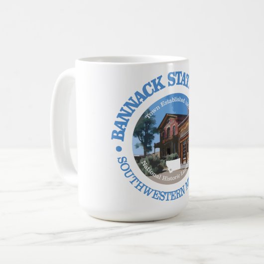 Bannack Staat Park Kaffeetasse (Vorderseite Links)