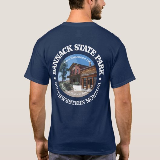 Bannack Staat Park T-Shirt (Rückseite)