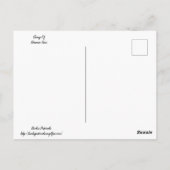 Bannana Trees Postkarte (Rückseite)