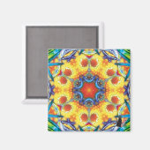 Bannapuddin Kaleidoscope Magnet (Vorderseite/Rückseite)