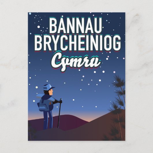 Bannau Brycheiniog Cymru Postkarte (Vorderseite)