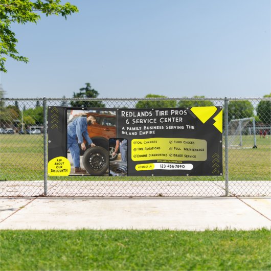 Banne für die Reparatur von Auto für neue gebrauch Banner (InSitu)