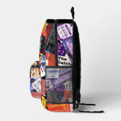 Banned Books Add Name Quiet Rebellion Bedruckter Rucksack (Rechts)