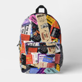 Banned Books Add Name Quiet Rebellion Bedruckter Rucksack (Vorderseite)