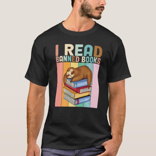 Banned Books Bookworm I Read Banned Books   T-Shirt (Vorderseite)