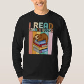 Banned Books Bookworm I Read Banned Books T-Shirt (Vorderseite)