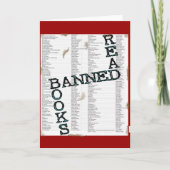 BANNED BOOKS LESEN KARTE (Vorderseite)