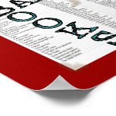 BANNED BOOKS LESEN POSTER (Ecke)