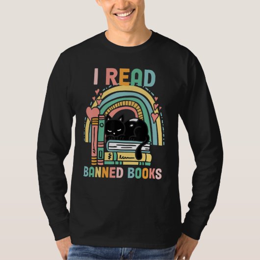 Banned Books Quotes I Read Banned Books T-Shirt (Vorderseite)