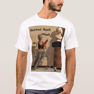 bannedbookweek., verbotenes Buch- Woche, T-Shirt