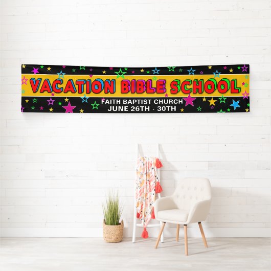 BANNER 12' x 2.5'- FERIENBILDSCHULE (Insitu)