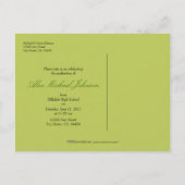 Banner Abschluss Ankündigung Postkarte (Limon) (Rückseite)