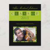 Banner Abschluss Ankündigung Postkarte (Limon) (Vorderseite)